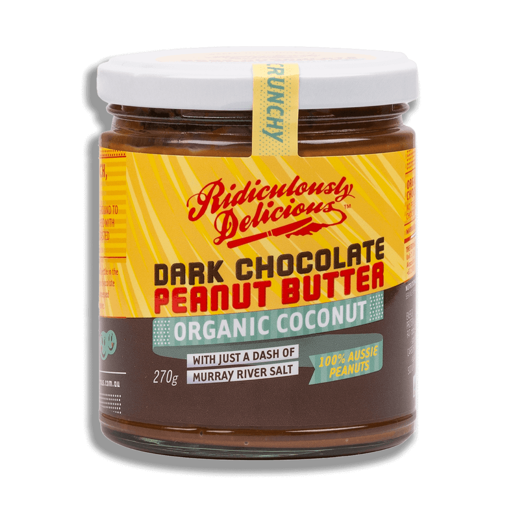 Ridiculously Delicious Dark Chocolate Organic Coconut Peanut Butter