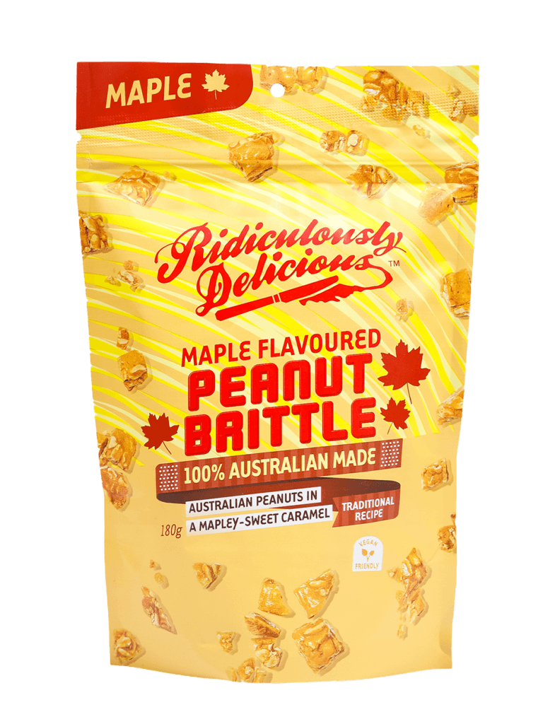 RD Peanut Brittle - Maple flavoured