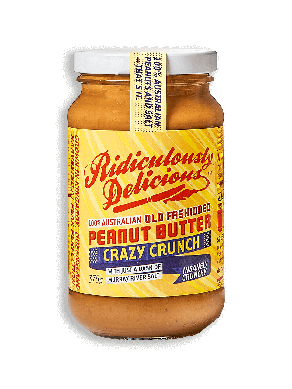 Ridiculously Delicious Peanut Butter - Crazy Crunch